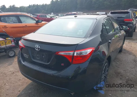 2015 Toyota Corolla S Plus from USA, damaged, VIN 2T1BURHE3FC415328